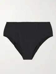 [Kiki de Montparnasse] Kiki de Montparnasse - Echauffe Cutout Stretch-jersey Briefs - Black - small small Black
