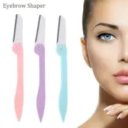 6 Pcs Eyebrow Razor Facial Hair Knife Remover Makeup Tools Trimmer Sharper Shave