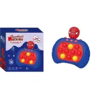 Anime Figure Pop Bubble Children Toy Quick Push Game Machine Spider-man