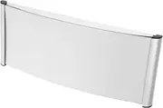 iplusmile DIY Blank Metal Name Plates for Office Home Door Sign Blanks for Easy Labeling Identification Various Spaces Curved Design
