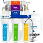 EXPRESS WATER Reverse Osmosis Faucet Tank 100GPD Filtration System Alkaline