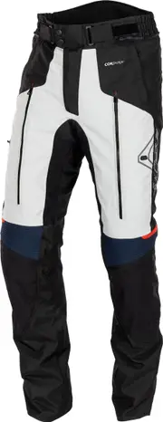 Büse Monterey, textile pants waterproof , color: Black/Light Grey/Blue , size: 48