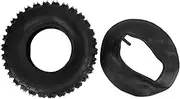 4.10-6 Inner Tube Outer Tyres, Reinforced Thick Rubber Tyres, Suitable for ATV Go Kart Mini Quad 47cc 49cc Snow Motorcycle - Durable, Safe and with High Grip