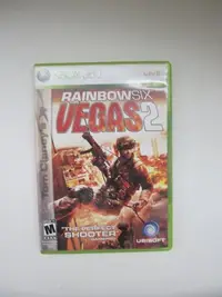 在飛比找Yahoo!奇摩拍賣優惠-XBOX360 虹彩六號 拉斯維加斯2 英文版Rainbow