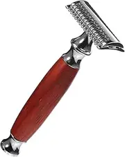 DECOMELODY Men's Supply Manual Handled Razor Shaver Safety Razor Tool Comfort Grip