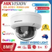 Hikvision DS-2CD1183G2-LIU 4K Dome 8MP IP Camera Smart Hybrid Light ColorVu IR