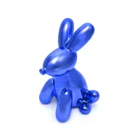 在飛比找蝦皮商城優惠-Made by Humans閃光電鍍兔子存錢筒公仔/ 藍色 
