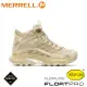 【MERRELL 美國 女 MOAB SPEED 2 MID GTX 輕量戶外高筒靴《奶茶棕》】ML037830/登山鞋/戶外