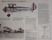 Bristol Bulldog Plane Picture Out of Print Aircraft Article Sheet Wall Art Decor