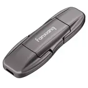 Flash Drive 1TB, USB 3.2 Gen2 Up to 1050MB/s, USB Drive, USB A + Type C Exter...