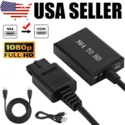N64 To HDMI Converter 1080P Cable Adapter For Nintendo Gamecube Super NES/SNES