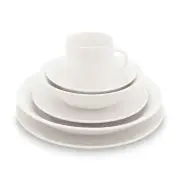 VTWonen Raw White Dinnerware Set of 36