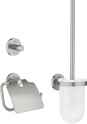 [GROHE] Start Cosmopolitan 41204DC0 Toilet Set 3-in-1 Glass/Metal Concealed Fixings Supersteel