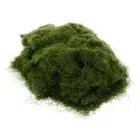 Lush Green Nylon Grass Powder for Model Train and Diorama Environments