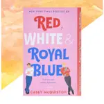 【英文原版】王室绯闻守则 RED, WHITE & ROYAL BLUE 英文小說