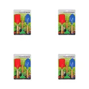 4x Yard Master Mini Garden Tools Set Durable Design Gardening Tools 20.5x6.5cm