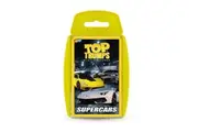 Top Trumps Supercars Adult Interactive Playing Card Deck Game Collection 5+
