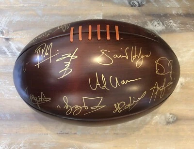 Memorabilia Rugby Ball Signed by ALL 2003 World Cup Team Captains - (AUTHENTIC)