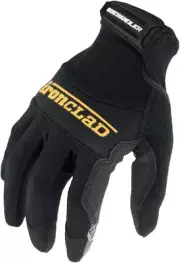 Ironclad Box Handler Gloves BHG-04-L, Large, black