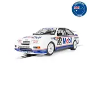 SCALEXTRIC FORD SIERRA RS500 - PETER BROCK BATHURST 1989 RACE SLOT CAR IN DISPLA