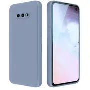 MCC For Samsung Galaxy S10e Soft Liquid Silicone Shockproof Case Cover G970 [Grey Purple]