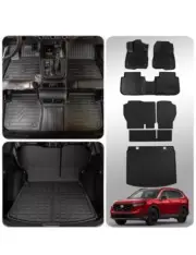 Fit 2023-2025 Honda CRV Hybrid with Upper Deck Cargo Liner Floor Mat Accessories