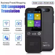 138 Online Languages 14 Offline Voice Language Translator Translation Device Kit