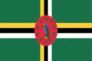 [Namly Design] Dominica Flag - Sticker