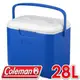 【Coleman 美國 28L EXCURSION海洋藍冰箱】CM-27861/行動冰箱/冰桶/露營冰箱/保冷/悠遊山水