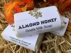Almond Honey Goat Milk Soap, Bath Soap,Moisturizing Body Soap,Natural Soap.4oz