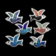 Sterling Silver Dove Earrings • Bird Stud Earrings • Southwest Style Jewelry