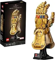 LEGO Super Heroes Marvel Infinity Gauntlet 76191 Collectible Building Kit; Thanos Right Hand Gauntlet Model with Infinity Stones