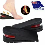 Air Cushion Height Increase Heel Gel Shoes Insoles Inserts Taller Lifts Pad 5cm
