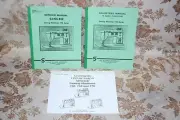 3-Book Library Service Manuals for Singer Sewing Machines Series 750 756 758 778