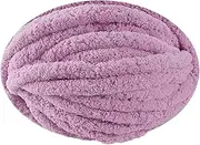Thick Chunky Yarn for Crocheting - Polyester Filling Yarn for Knitted Blanket, Tapestry, Sweater Supplies - Purple