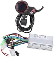 Vuzmode Brushless Motor Controller LCD Screen Waterproof Electric Scooter with Speed Selector, for Electric Bike Scooter (36V) E-Scooter Brushless Controller