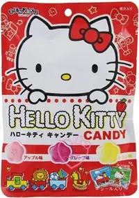 在飛比找Yahoo!奇摩拍賣優惠-♥小花花日本精品♥ HelloKitty扇雀飴凱蒂貓三種果汁