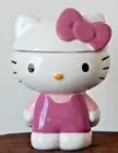 Silver Buffalo Sanrio Hello Kitty 3D Sculpted Ceramic Large Canister Jar Set New
