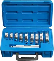 MagiDeal Bearing Race Seal Bush Driver Set Remover Tool Bearing Tool Axle Bushing Seal Installation Tool Seal Driver Bearing Press Kits