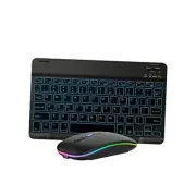 Bluetooth Keyboard and Mouse Combo for iPad - Rechargeable Wireless Keyboard &