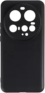 TPU Phone Case Compatible with Xiaomi Mi 15 Ultra, Slim Shockproof Soft Cover with Anti-Scratch Design and Precise Cutouts for Full Protection (Black)