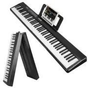 Electronic Piano Keyboard 88 Keys Folding Piano Keyboard Foldable Full Size