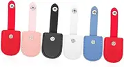 TOKIDNY Nail Trimmer 6pcs Manicure Set Kit Pu Nail Scissor Covers Pouch Nail Nipper Protectors for Nail Salon Supplies