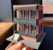 1:144 Scale New Orleans Dollhouse KIT - 1/144 Micro Dollhouse DIY- French Style