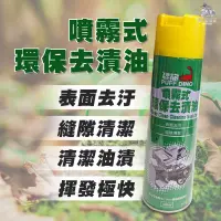 在飛比找蝦皮購物優惠-《機車董事長》恐龍噴霧式環保去漬油 420ml 去漬油 汽機