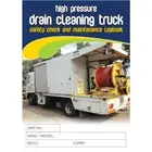 Drain Cleaner Safety Pre Start Checklist Logbook