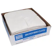 White Magic Microfibre General Purpose Cloth - Size: 40 x 40cm / 50 pcs in a Box