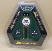 Golf Design USA Divot Tool & Golf Ball Marker Colbert Hills. New - Free Ship