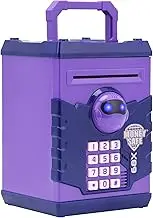 Piggy Bank,Cash Coin Can for Children,Electronic ATM Money Banks,Automatic Cash Scroll Saving Box for Kids with Password,Gifts Great for Boys Girls.
