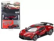 Mini GT Bugatti Divo Carbon Red Metallic Italy Diecast Car Model 1/64 #503
